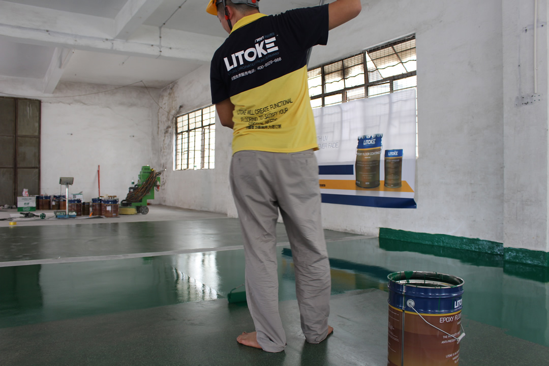 力特克環(huán)氧樹(shù)脂平涂型面涂地坪漆 力特克環(huán)氧樹(shù)脂平涂型面涂地坪漆